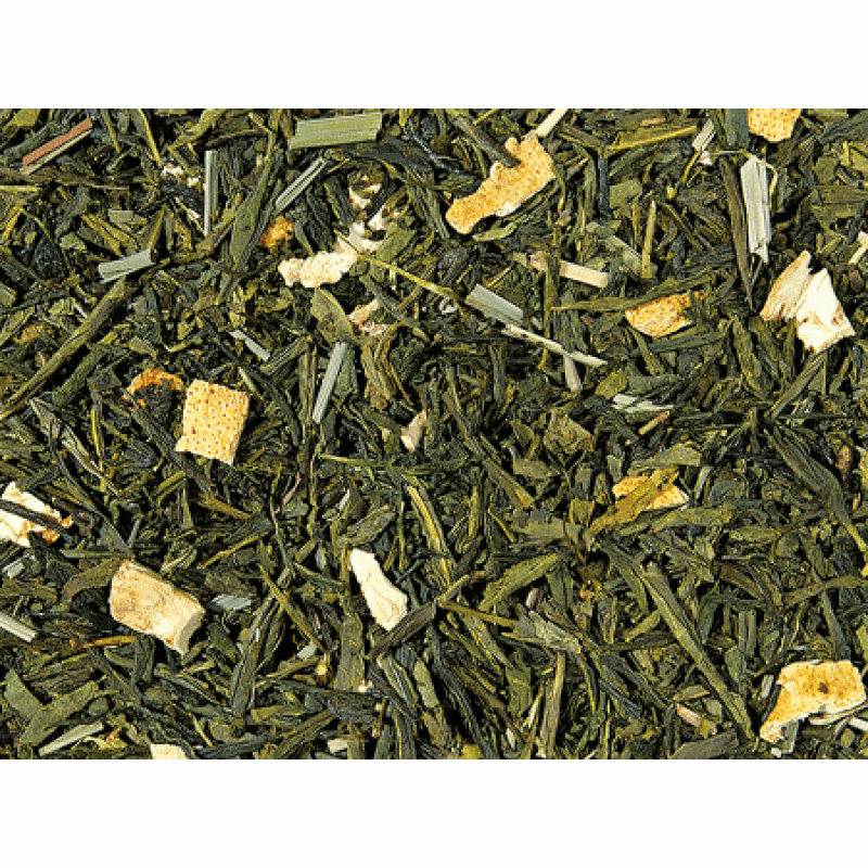 Grönt Teblandning Sencha Citron